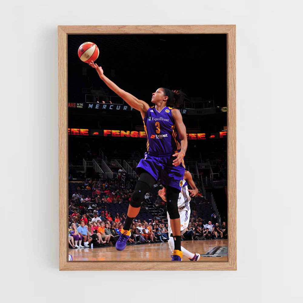 Poster Slam Dunk Diva – affiche Basketball (vue 4)